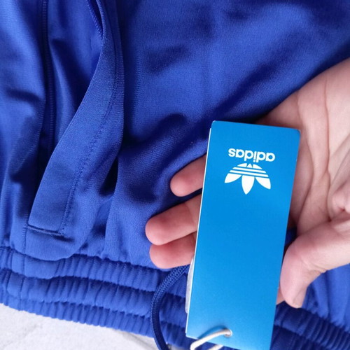 Adidas adibreak pants new, unisex, white and blue, sizes S-L