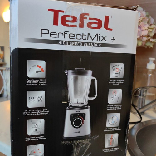 Tefal Perfectmix+ Blender BL811D38, 1200 W, glass jug