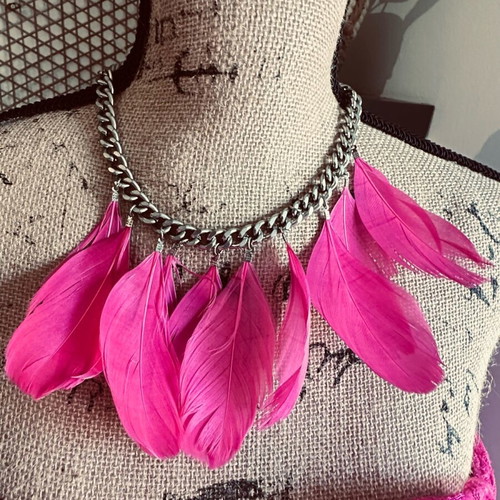 Lynne lace corset set with pink jewelry like new