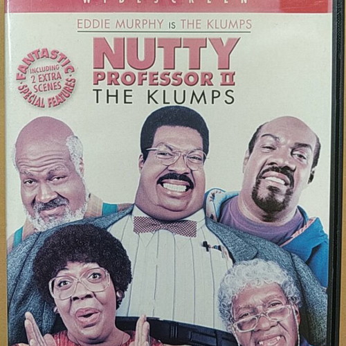 Naughty Professor 2 the Klumps DVD used, comedy with subtitles
