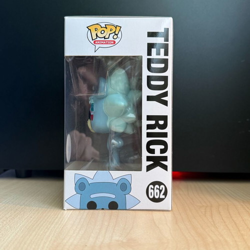 Funko Pop Teddy Rick 662 Chase like new