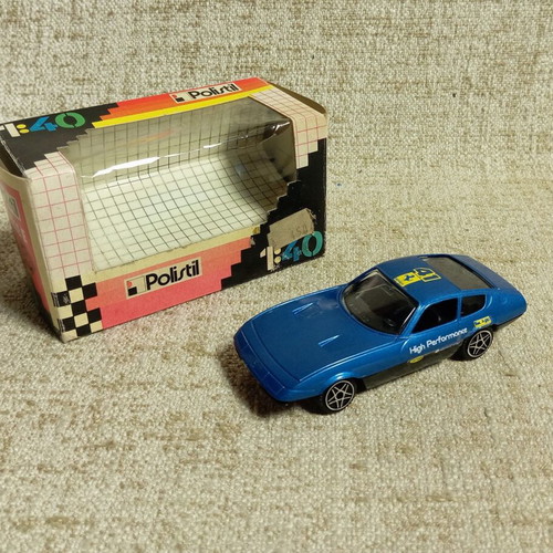 Ferrari Daytona Polistil Italy diecast car new with box vintage 1:40