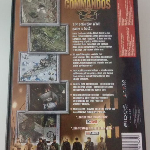 Commandos 2 videogame used, PC
