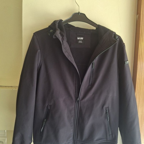 Nuff children's jacket 14-16 years like new, fleece lining, black