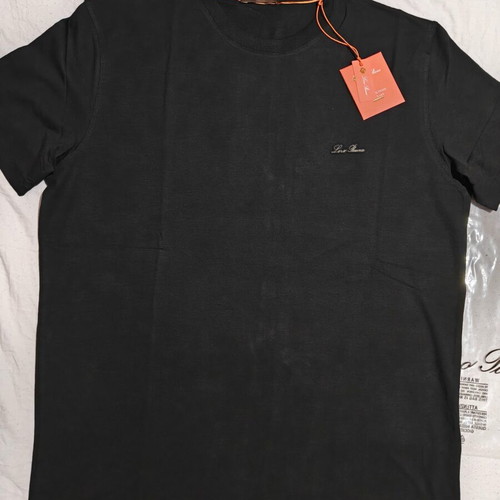 Loro Piana T-shirt new with tags, black, size S