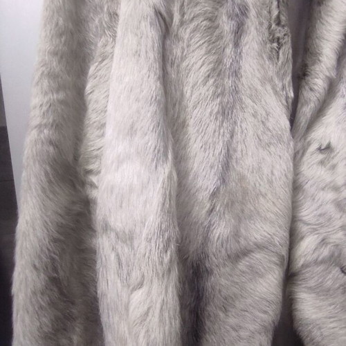 Natural rabbit fur jacket like new, size M