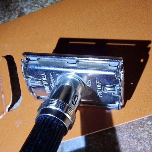 Gillette Vintage Adjustable Razor like new with sealed blades