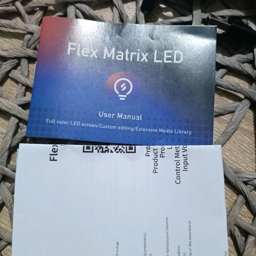 Flexible LED Screen with USB Power and Remote Control new