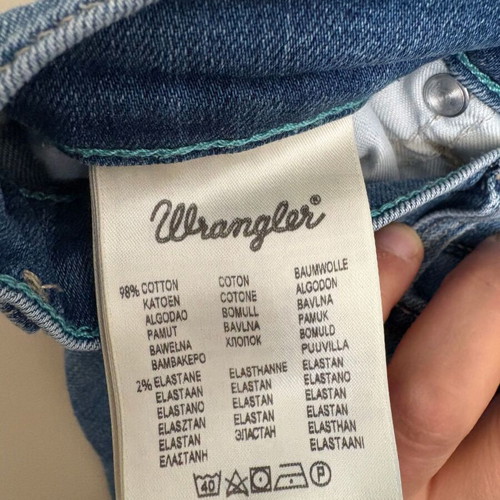 Wrangler W28 jeans like new, blue, size S