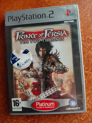 Prince of Persia The Two Thrones PS2 Platinum like new, complete