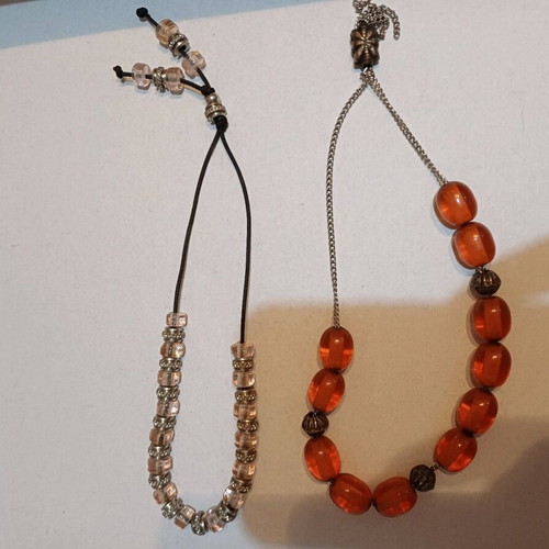 Worry beads used, set of two