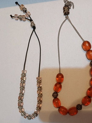 Worry beads used, set of two