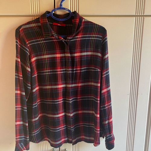 S.Oliver women's checked shirt cotton like new size M