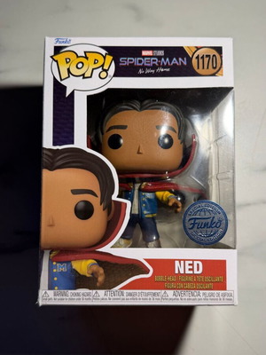 Funko Pop! Marvel Spider-Man No Way Home Ned 1170 Bobble-Head Special Edition new