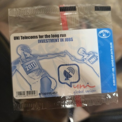 OTE UNI Athens 2007 collectible phone card, limited 10,000 pcs