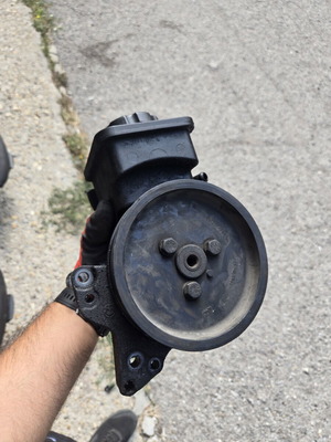 Hydraulic pump for BMW E46 used, compatible with M47 and M57