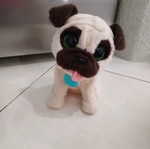 FurReal Friends Pug Husbro interactive dog like new