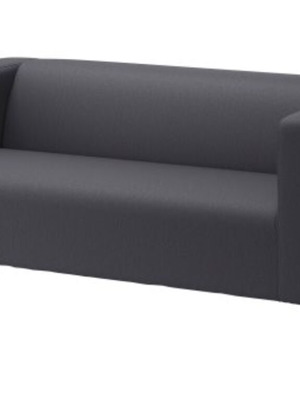 IKEA Klippan two-seater sofa used with extra cover of your choice