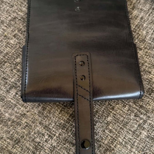 Handmade leather tobacco pouch new