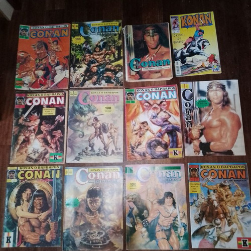 Conan the Barbarian comics used, pack of 29 issues