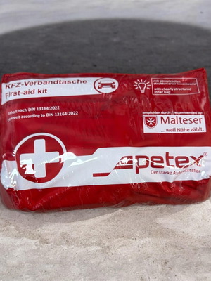 Car First Aid Kit new, required by law
