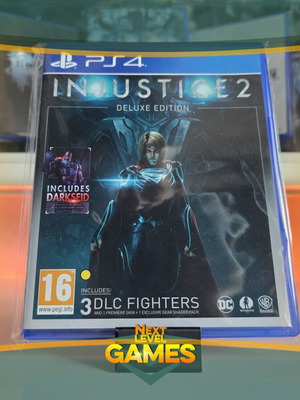 Injustice 2 Deluxe Edition PS4 game like new