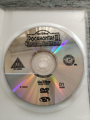 Walt Disney Pocahontas 2 DVD, dubbed