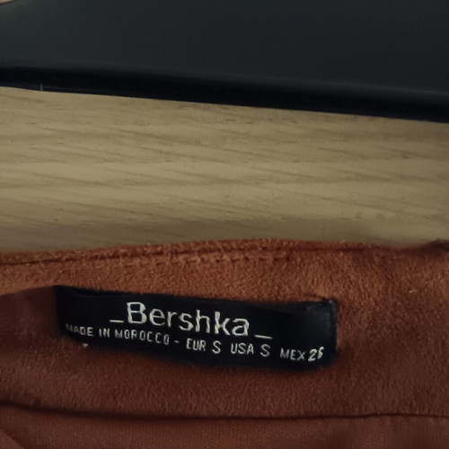 Bershka skirt used, size S, brown
