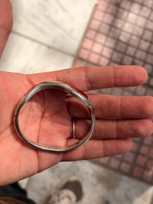 Silver bracelet 925 used