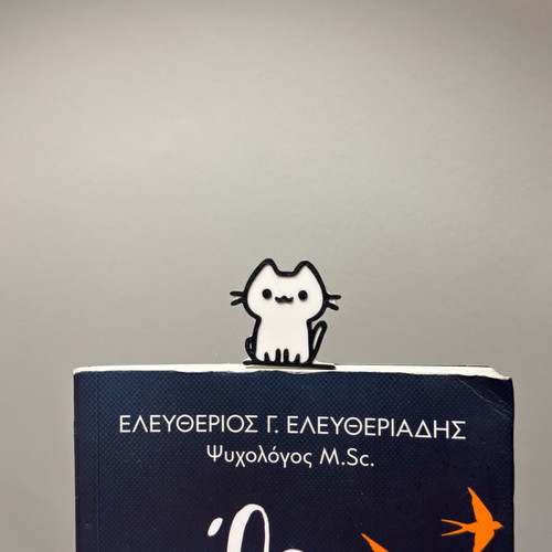 Cat bookmark new