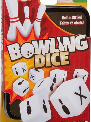 Bowling Dice used, missing 1 die