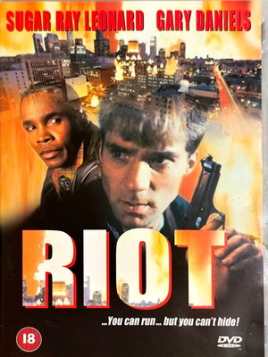 Riot DVD used action movie with Gary Daniels without subtitles