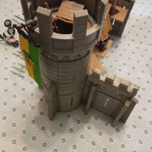 Vintage Playmobil 3888 Castle Defenders set like new