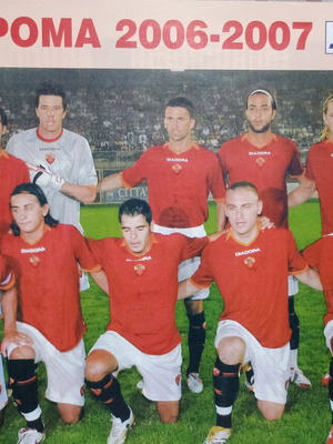 AS Roma 2006-07 mini poster like new