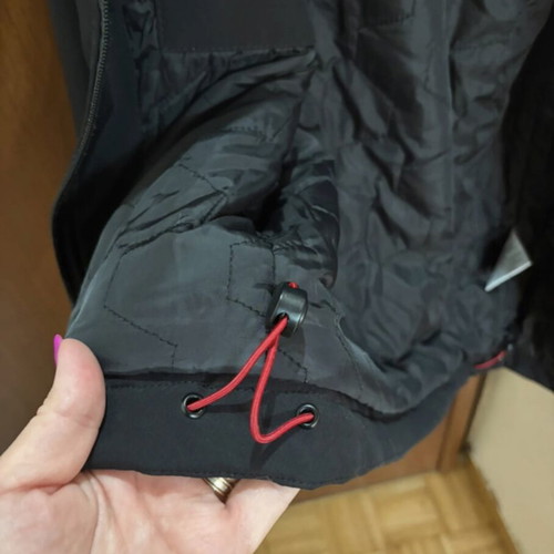 District75 black children's jacket like new, size 12-14
