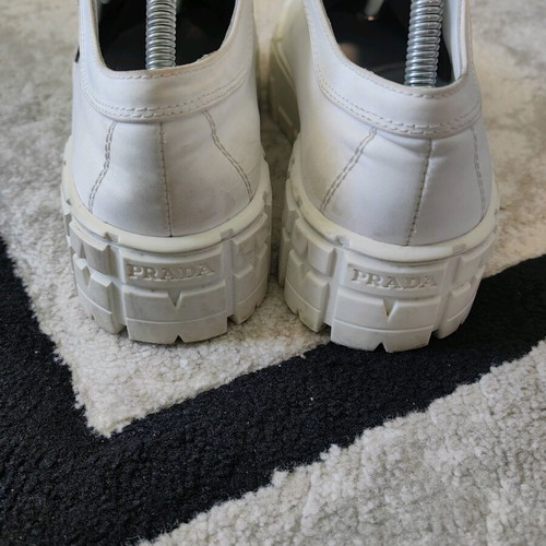 Prada sports shoes used, size 36, white