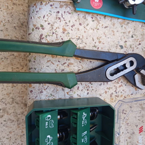 Pliers and clamp