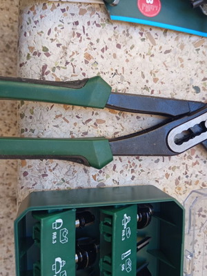 Pliers and clamp