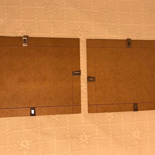 Wall frames like new, set of 2 small 30x24