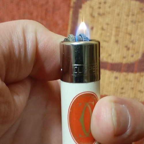 Clipper vintage lighter from the 80s like new with Cartier logo