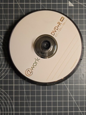 @work DVD+R new, pack of 12, 4.7 GB