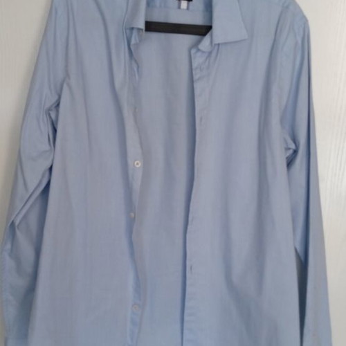 Zara shirt like new, turquoise, size L