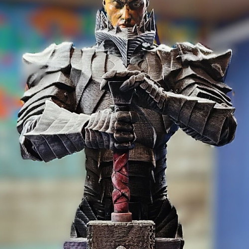Berserk Statue βαμμένη στο χέρι, ύψος 48 εκατοστά, καινούργιο