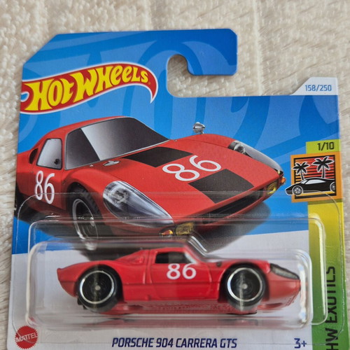 Hot Wheels Porsche 904 Carrera GTS red