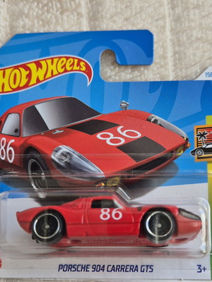 Hot Wheels Porsche 904 Carrera GTS red