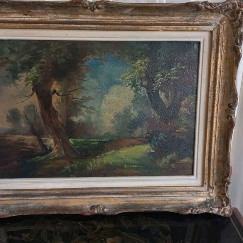 Oil painting used like new, dimensions 54 x 42