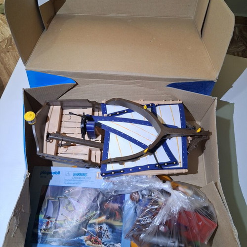 Playmobil 70412 pirate ship like new with extras and missing parts