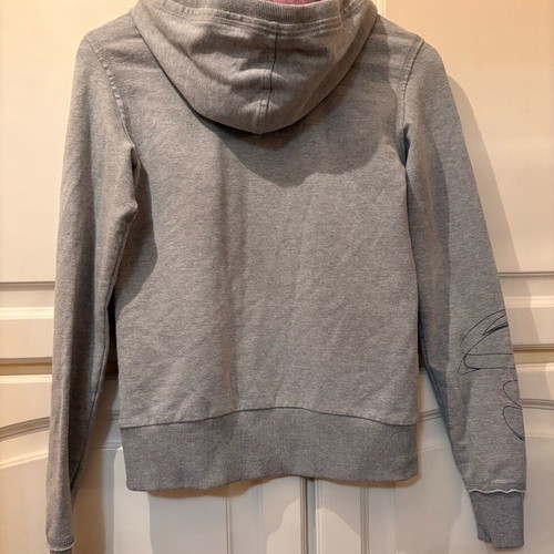 Puma grey hoodie with purple details like new, size S