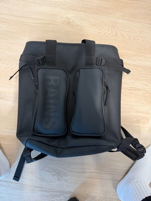 Rains Texel Tote Backpack like new, black