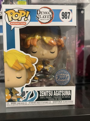 Zenitsu Agatsuma Funko Pop 987 new vinyl figure